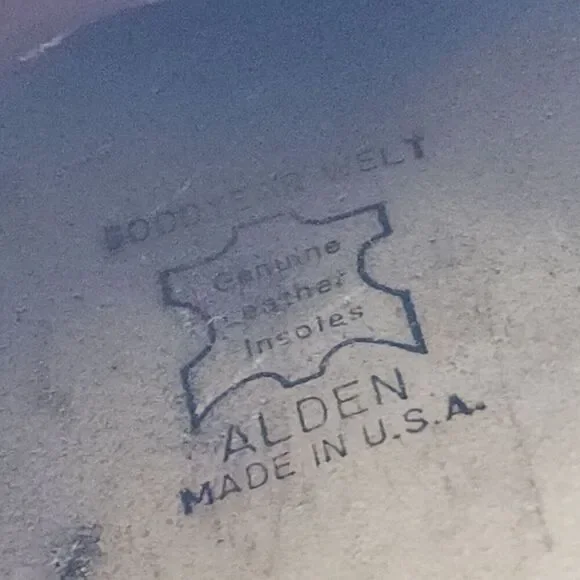 Alden Men's US 11,5B/D Brown Chromexel Leather LaceUp Cap Toe Ankle Jumper Boots - Picture 15 of 16